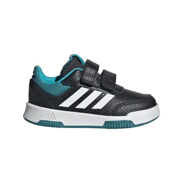 Scarpa Adidas Nera e Turchese con Logo Bianco- Bambino